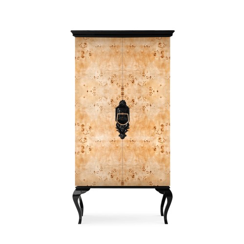 Cabinet 145 - Guggenheim - Décoration intérieure avec cabinet en bois et verre de style contemporain - Pacific Compagnie.