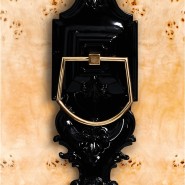 Cabinet 145 - Guggenheim - Meuble en bois massif avec porte en verre pour un look élégant - Pacific Compagnie.