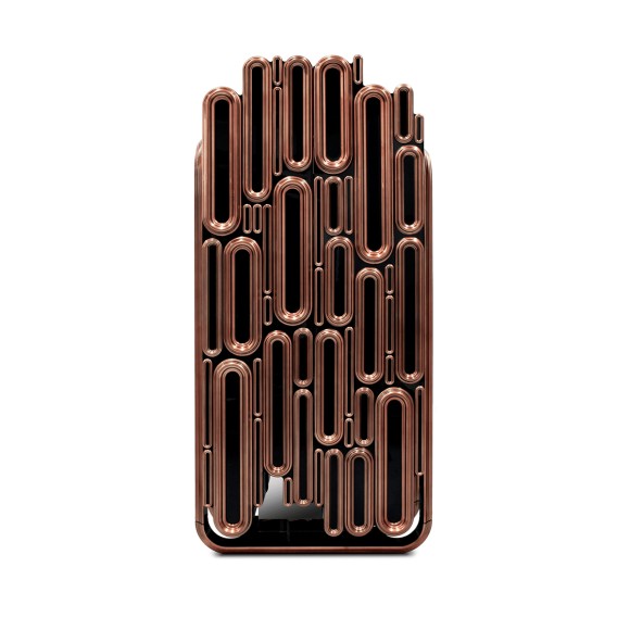 Cabinet 145 - Oblong - Wooden cabinet with oblong design and luxury bar accessories - Pacific Compagnie.