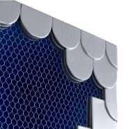 Cabinet 145 - Oporto - Handcrafted wooden cabinet with brass accents - Pacific Compagnie.