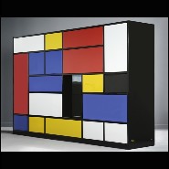 Buffet PC - Le Mondrian - Élégant - Pacific Compagnie.