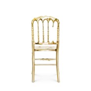 Chaise 145 - Emporium | Chaise 145-Emporium en argent avec des accents dorés et une finition high-end - Pacific Compagnie.