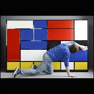 Sideboard PC - Le Mondrian - Moderne - Pacific Compagnie
