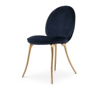 Chaise 145 - Soleil - Elegant ascot nata and gold colored chair from Boca Do Lobo - Pacific Compagnie.