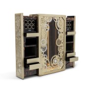 Coffre - fort de luxe 145-Baron Matte Champagne - Luxury safe with stainless steel and matte champagne finish - Pacific Compagni