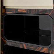 Coffre - fort de luxe 145-Baron Matte Champagne - Luxury safe with a unique blend of materials and matte champagne color - Pacif