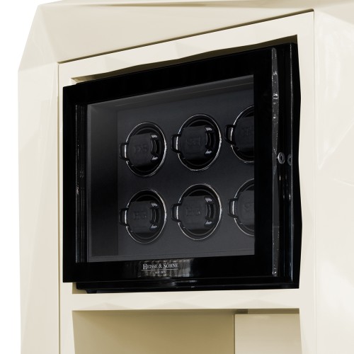 Coffre - fort de luxe 145-Diamond Black - Coffre-fort de luxe 145-Diamond Black avec détails en or - Pacific Compagnie.