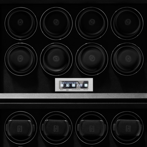 Coffre - fort de luxe 145-Symphony - High-end safe featuring gold plated brass and glass elements - Pacific Compagnie.