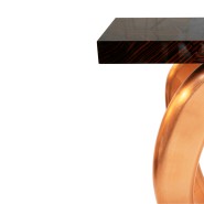 Console 145 - Infinity | Meuble en bois avec détails en cuivre - Pacific Compagnie.