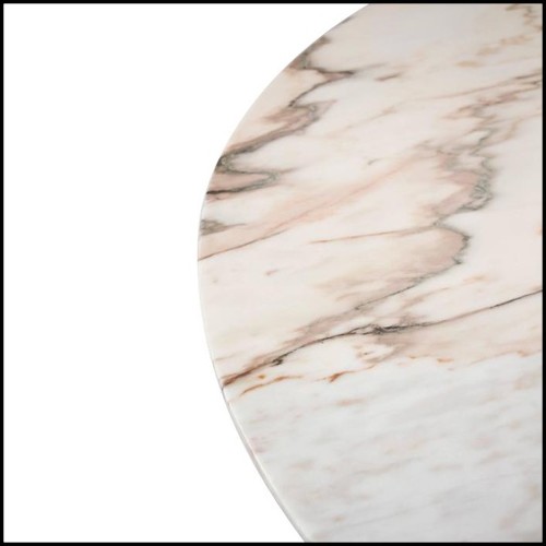 Table de repas 155 - Tama | Dining table 155- Tama - Elegant glass top dining table - Pacific Compagnie.