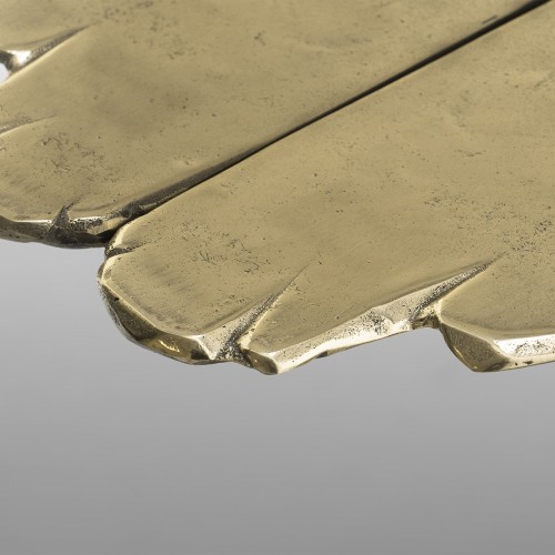 Console 145 - Lumiere - Brass and wood console with sophisticated appearance - Pacific Compagnie.