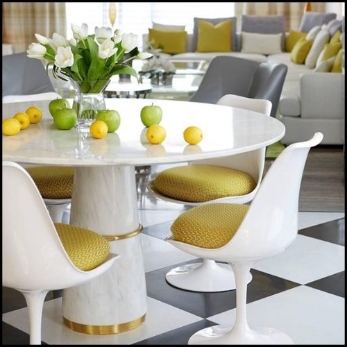 Table de repas 155 - Tama | Dining table 155- Tama - Luxury extendable dining table - Pacific Compagnie.