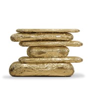 Console 145 - Stonehenge - Console en marbre naturel - Pacific Compagnie.