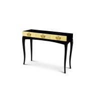 Console 145 - Trinity - Console en bois naturel avec une touche de palissandre - Pacific Compagnie.