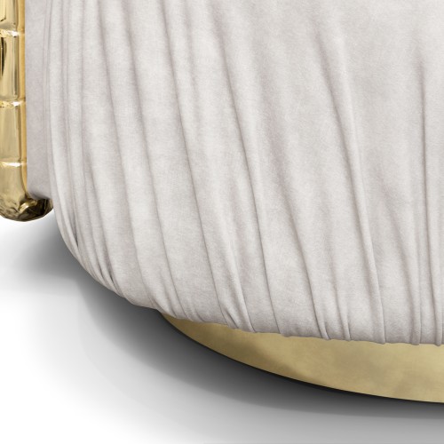 Fauteuil 145 - Imperfectio - Fauteuil Imperfectio, ensemble de fauteuils en laiton poli - Pacific Compagnie.