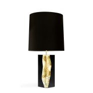 Lampe de table 145 - Lapiaz - Décoration intérieure avec lampe de table cylindrique en acier - Pacific Compagnie.