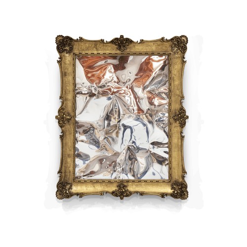 Miroir 145 - D. Dinis Fragmented - Large dinis fragmented mirror with matte finish, clear mirror - Pacific Compagnie.