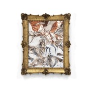 Miroir 145 - D. Dinis Fragmented - Large dinis fragmented mirror with matte finish, clear mirror - Pacific Compagnie.