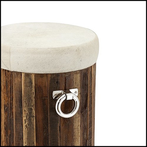 Tabouret 162 - White Buffalo - Décoratif - Pacific Compagnie.