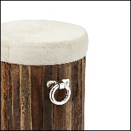 Tabouret 162 - White Buffalo - Décoratif - Pacific Compagnie.