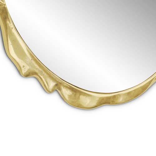 Miroir 145 - Magma - Miroir en aluminium poli de Boca Do Lobo, décoration intérieure élégante - Pacific Compagnie.