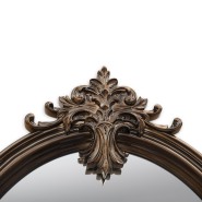 Miroir 145 - Marie Antoinette - Modern black mirror with sleek lacquered wood finish - Pacific Compagnie.