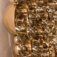 Miroir 145 - Newton | Miroir Boca Do Lobo avec finition or brillant et design élégant - Pacific Compagnie.