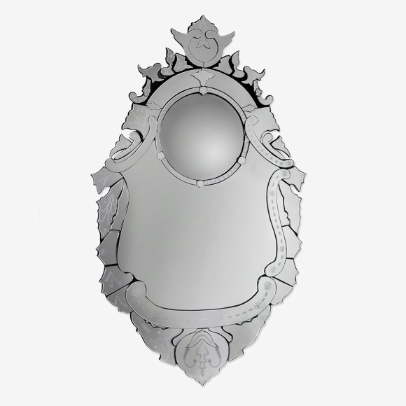 Miroir 145 - Veneto - Elegant Venetian mirror with high gloss varnish finish - Pacific Compagnie.