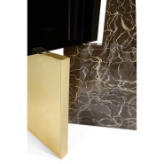 Paravent 145 - Avenue - Luxury wood and marble room divider - Pacific Compagnie.