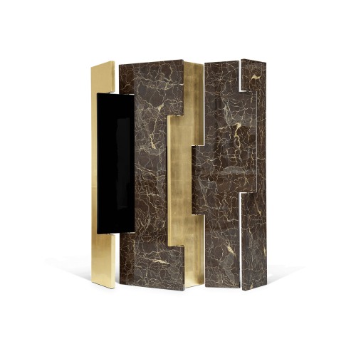 Paravent 145 - Avenue - Boca Do Lobo's luxurious take on a traditional folding screen - Pacific Compagnie.