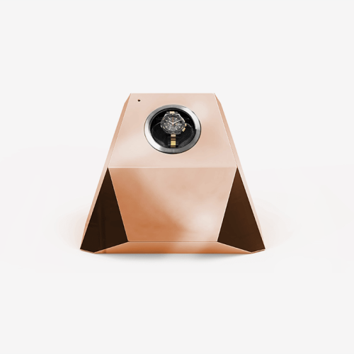 Remontoir de montre 145 - Diamond - Copper and wood watch winder with lacquered finish - Pacific Compagnie.