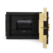 Remontoir de montre 145 - Knox - Elegant gold watch winder with Fort Knox-inspired design - Pacific Compagnie.