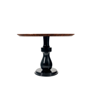 Table à manger 145 - Colombos - Table à manger en bois massif avec placage palissandre de luxe - Pacific Compagnie.