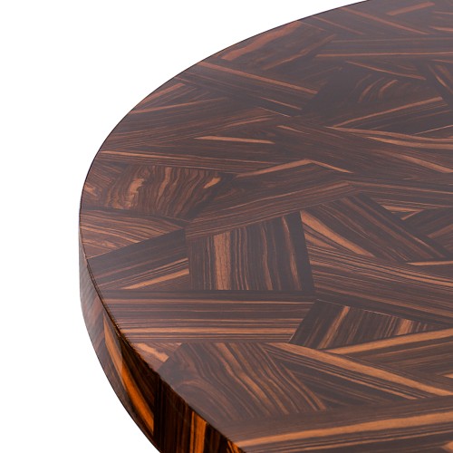 Table à manger 145 - Patch - Exclusive dining table with a unique blend of materials and 76 CM height - Pacific Compagnie.