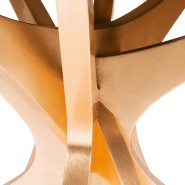 Table à manger 145 - Patch - Handcrafted dining table with exceptional attention to detail and luxury finishes - Pacific Compagn