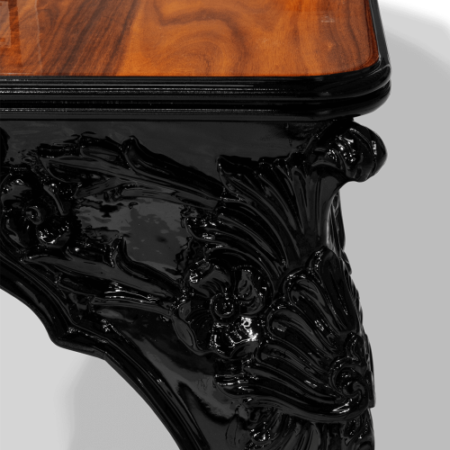 Table à manger 145 - Royal - Table à manger en bois massif avec des finitions de haute qualité - Pacific Compagnie.