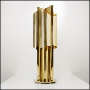 Lampe 155 - Brush Brass - Table - Pacific Compagnie.