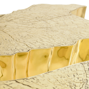 Table basse 145 - Eden small - Table basse élégante avec pieds fines - Pacific Compagnie.