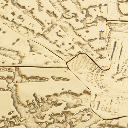 Table basse 145 - Eden small - Table basse avec surface en bois poli - Pacific Compagnie.