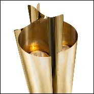 Lampe 155 - Brush Brass - Design - Pacific Compagnie.