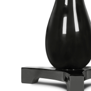 Table d'appoint 145 - Hudson - Handcrafted mahogany side table, 40 CM diameter, 45 CM height - Pacific Compagnie.