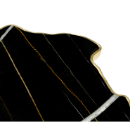 Table d'appoint 145 - Monet - Table d'appoint avec feuille de cuivre sur aluminium - Pacific Compagnie.