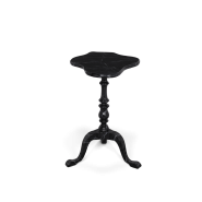 Table d'appoint 145 - Zaragoça - Table d'appoint en bois et feuille d'argent, couleur translucide - Pacific Compagnie.