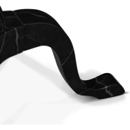 Table d'appoint 145 - Zaragoça - Elegant side table with translucid color and wood base - Pacific Compagnie.