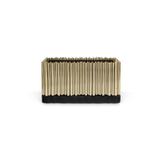 Table de nuit 145 - Symphony - Table de nuit en palissandre et or - Pacific Compagnie.