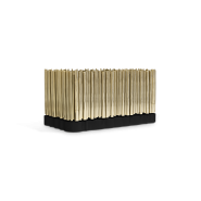 Table de nuit 145 - Symphony - Table de nuit design en bois et verre noir - Pacific Compagnie.