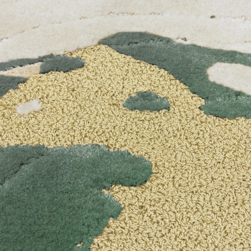 Tapis 145 - Fortuna - Tapis de décoration intérieure en soie botanique - Pacific Compagnie.