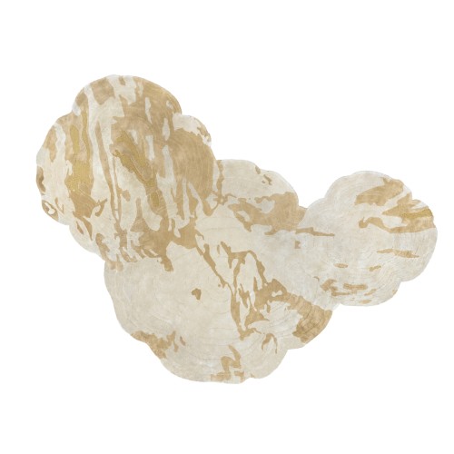 Tapis 145 - Fortuna - Botanic silk rug with unique design - Pacific Compagnie.