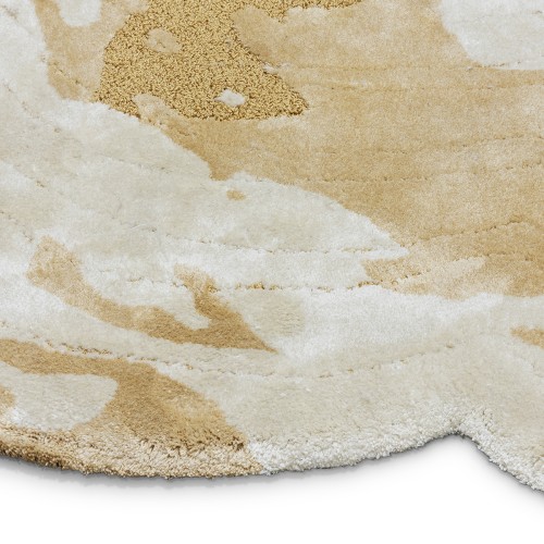 Tapis 145 - Fortuna - Tapis de luxe en soie botanique pour chambre à coucher - Pacific Compagnie.