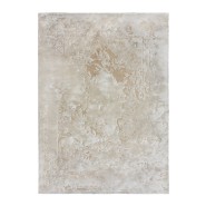Tapis 145 - Poseidon - Elegant botanic silk rug for living room decoration - Pacific Compagnie.